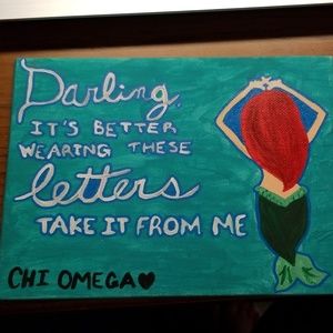 Chi Omega Canvas